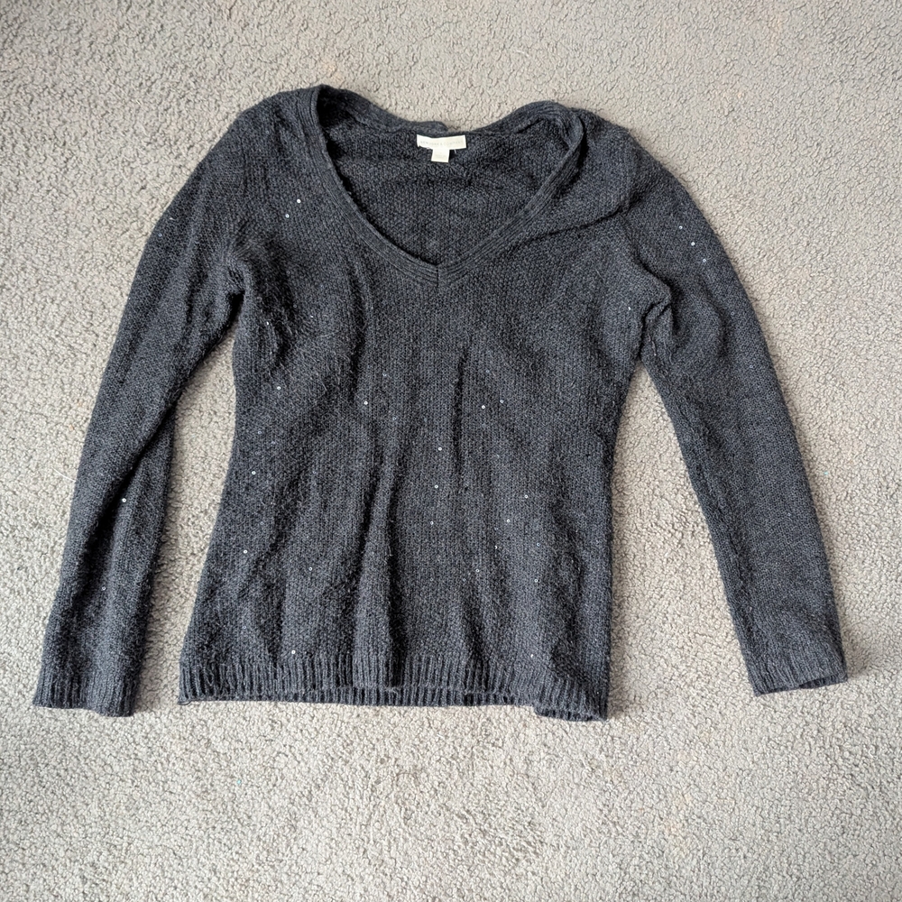 Academia Office Basics Women's Gray Sweater | Small